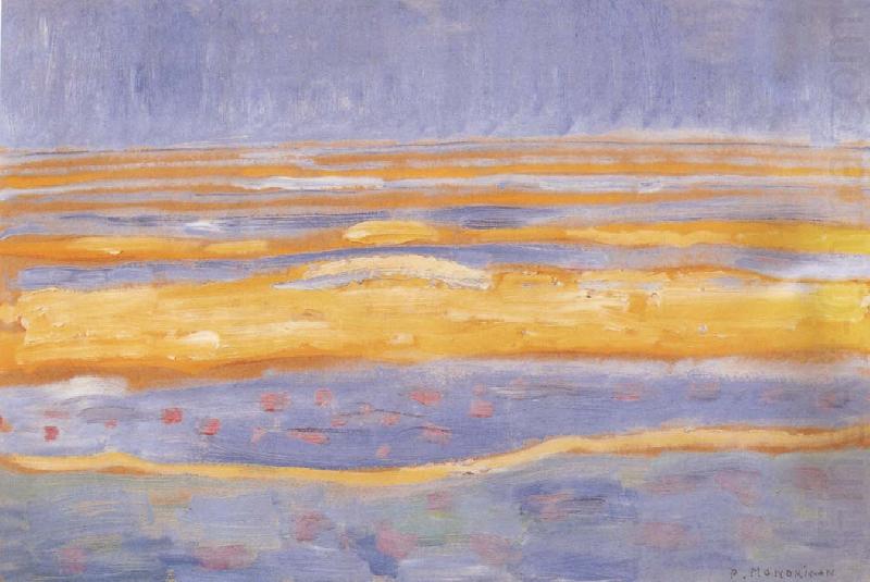 Piet Mondrian The setting sun china oil painting image